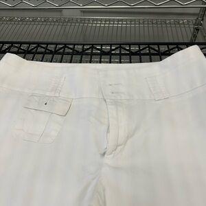 Banana Republic Classic White Trousers
